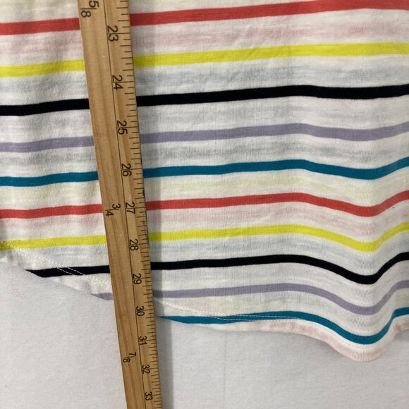 New Lane Bryant Top size 18/20 Colorful Striped Stretch Knit Comfy Pullover - Picture 5 of 8